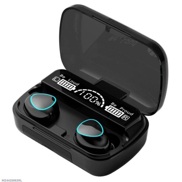 M10 Airpods _ with Super Sound & High Quality Touch Sensors True Stereo Headphones with Built in Mic 10m Transmission Bluetooth Wireless Earbuds - Image 2